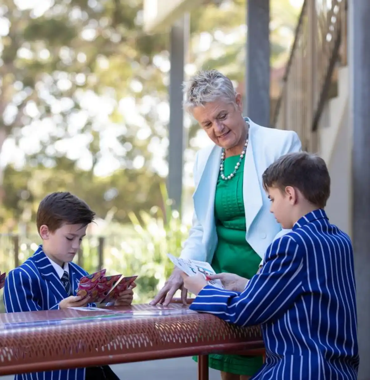 Choose your PD Package  Julie Quinn with Students